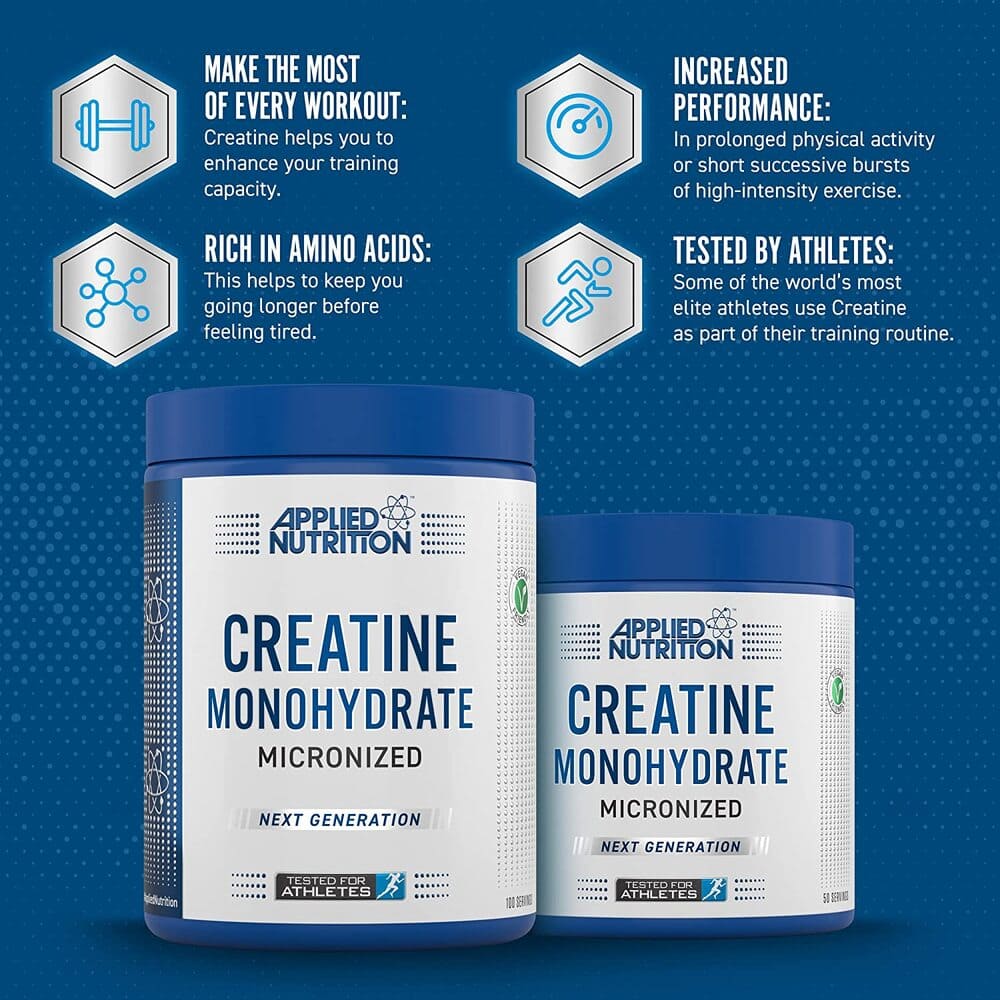 Applied Nutrition Creatine - creatine tốt nhất