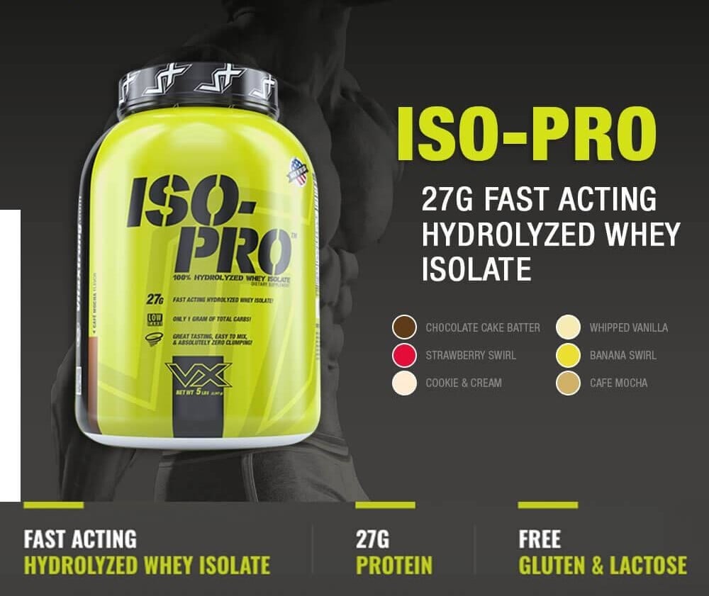 VitaXtrong ISO PRO Hydrolyzed Whey Isolate - sữa whey tốt nhất hiện nay