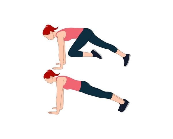 Bài tập Mountain Climbers hỗ trợ giảm cân tốt