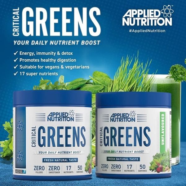 Bột rau củ Applied Nutrition Critical Greens