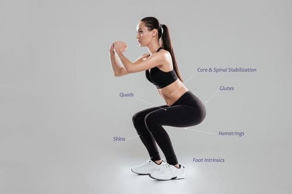 Bài tập chân Squat