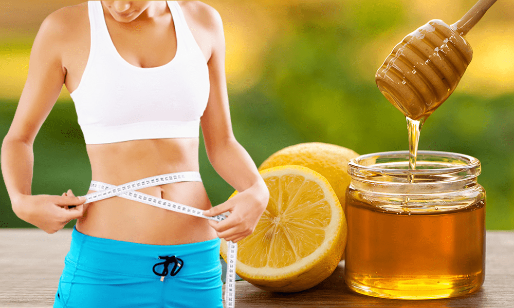 Uống nước chanh mật ong mỗi buổi sáng để giảm mỡ toàn thân