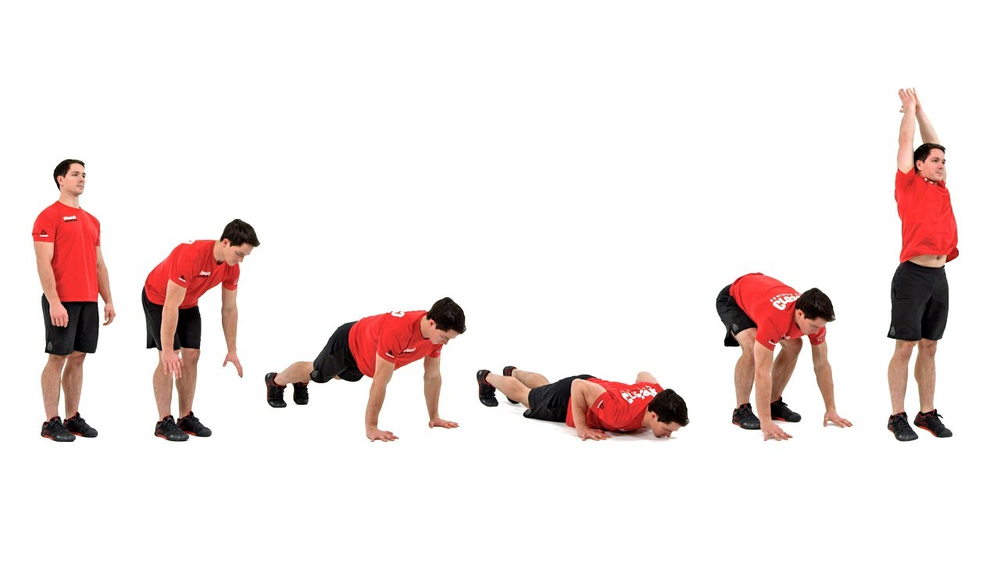 Burpees là một bài tập trong CrossFit