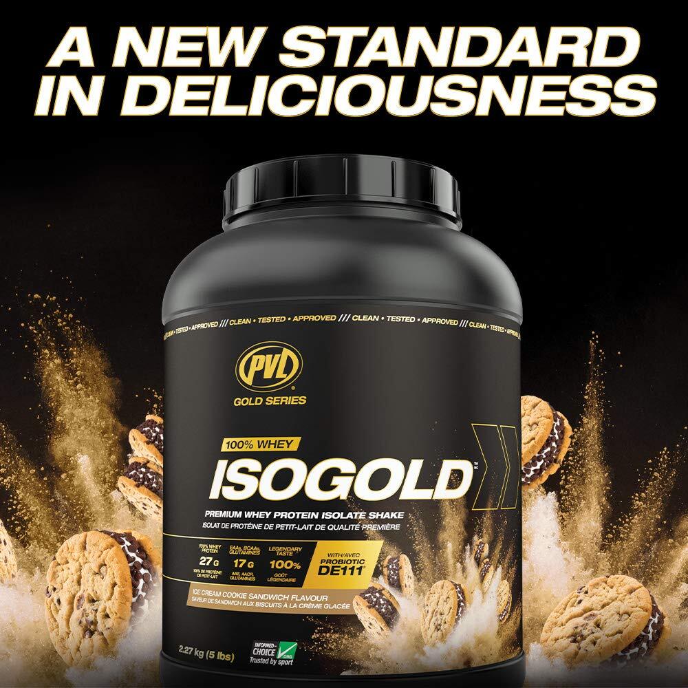 PVL ISO Gold Premium Whey Protein With Probiotic - sữa whey tốt nhất hiện nay