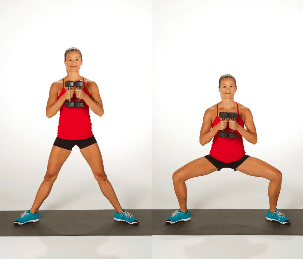 Dumbbell Sumo Squat