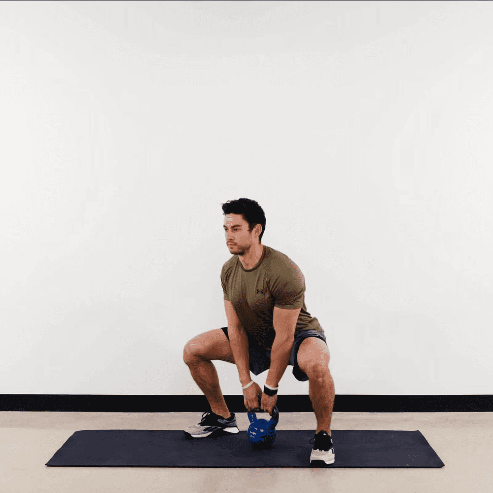 Weighted Sumo Squat