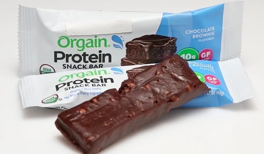 thanh Orgain Protein Snack Bar