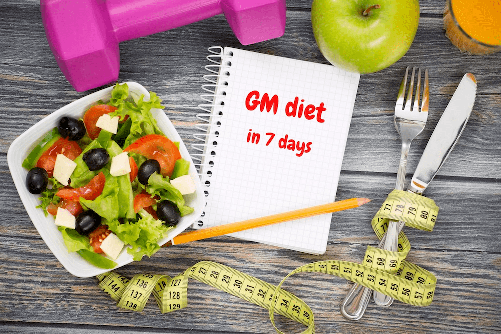 Gợi ý thực đơn giảm cân 7 ngày theo chế độ GM Diet