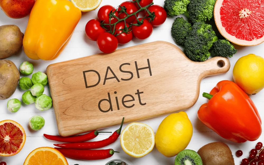 thực đơn giảm cân 7 ngày với chế độ DASH Diet