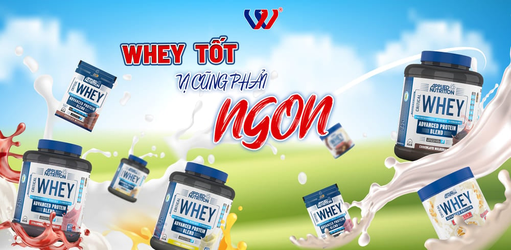 Địa chỉ mua whey protein chính hãng, giá tốt