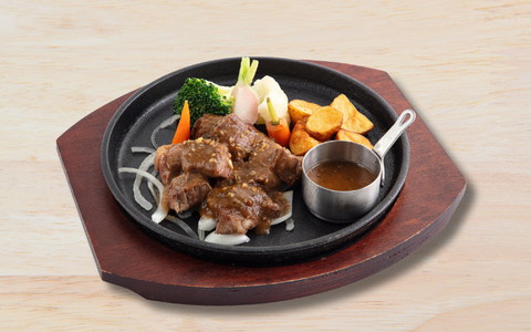 Thưởng thức món thịt bò mỹ nướng đá sốt tiêu đen đậm vị tại iBiero