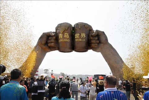 Lễ hội bia quốc tế lớn nhất Châu Á diễn ra ở Thanh Đảo, Trung Quốc