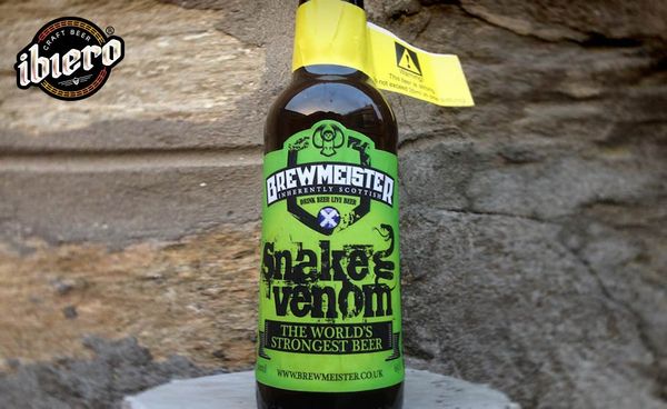 loại bia mạnh nhất thế giới có tên là Snake Venom