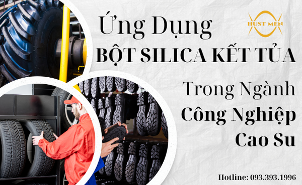 Ứng dụng của Bột Silica kết tủa trong ngành công nghiệp cao su