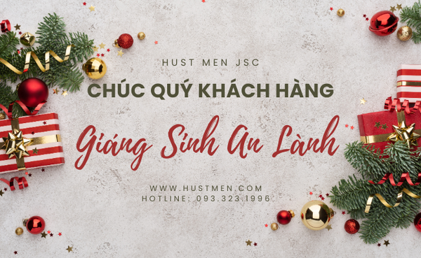 Hust Men kính chúc Quý khách hàng Giáng Sinh an lành.