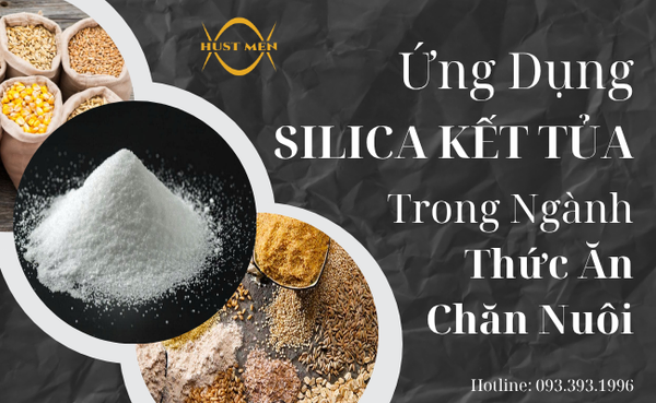 Ứng Dụng của Silica Kết Tủa (Precipitated Silica) trong Ngành Thức Ăn Chăn Nuôi