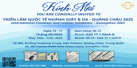 INVITATION TO THE INTERNATIONAL FOOTWEAR & LEATHER EXHIBITION – GUANGZHOU 2025