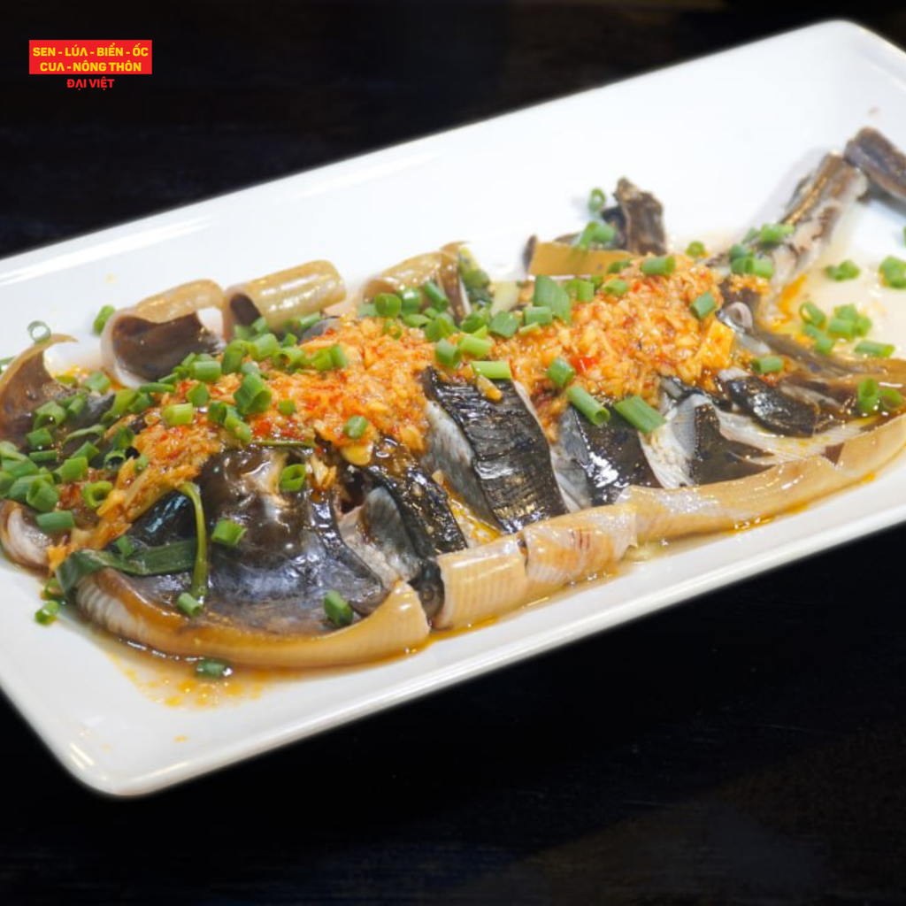Cá đuối sao xanh hấp mỡ hành vạn người mê | Nhà hàng Đại Việt