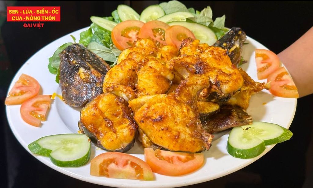 Cá lăng nướng muối ớt | Đặc sản nhà hàng Việt