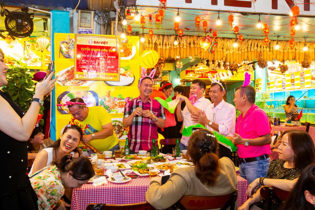 Fresh Seafood Restaurant Bui Vien, District 1