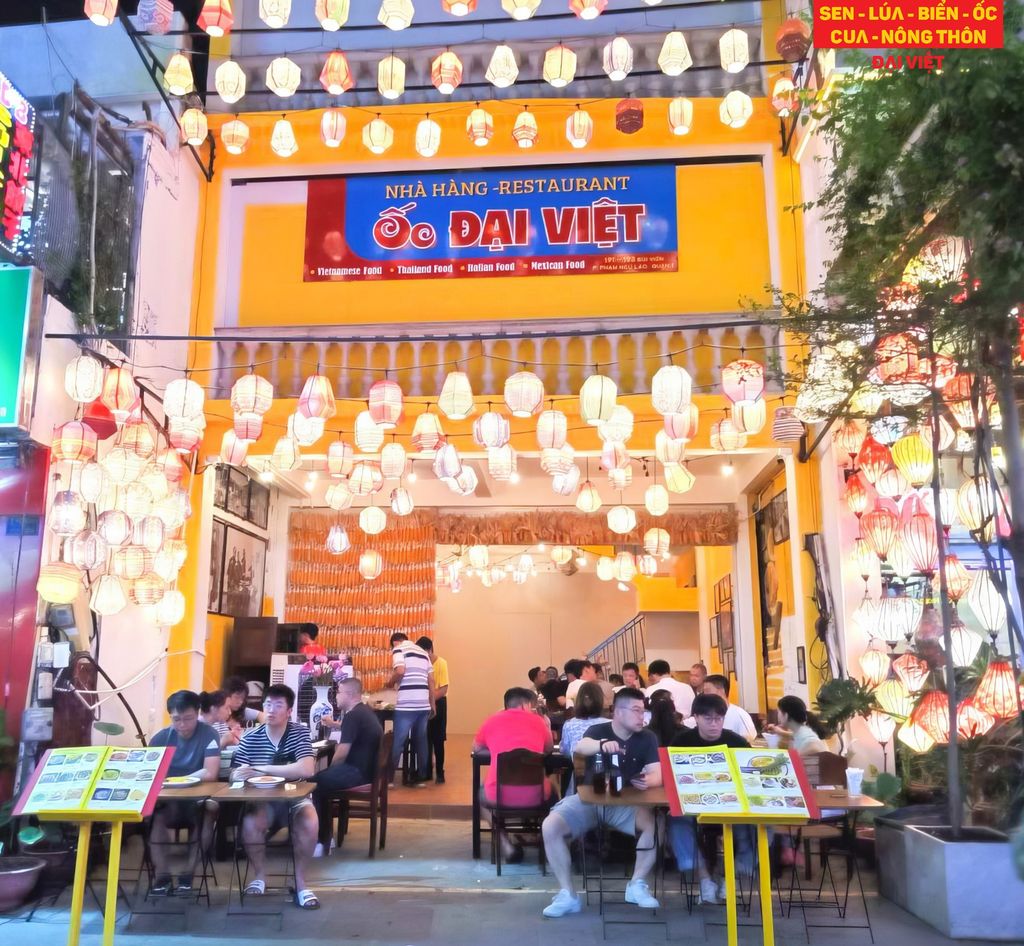 Nhà hàng hải sản Ốc Đại Việt - địa điểm ẩm thực nổi tiếng tại Sài Gòn