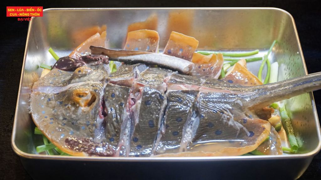 간장 가오리 찜 | 1군의 맛있는 해산물