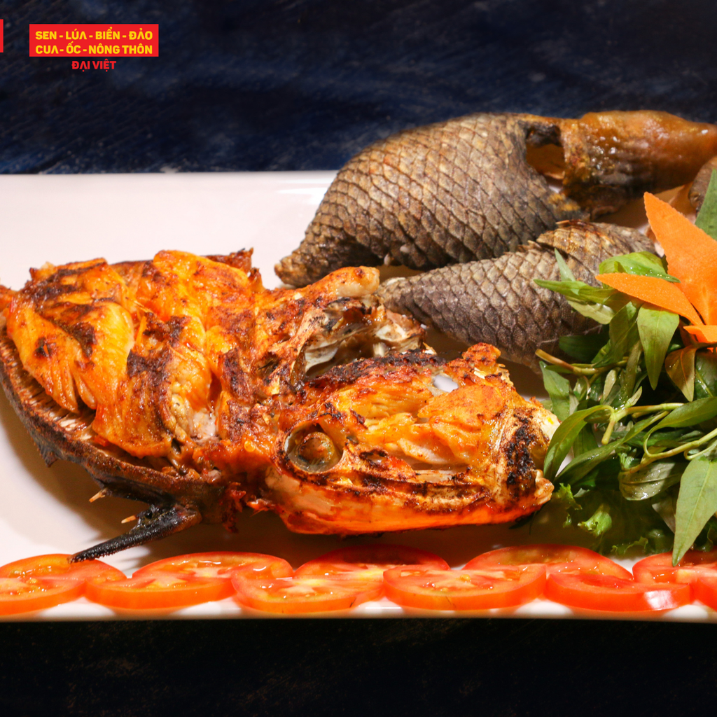 Cá bò giáp nướng muối ớt, đặc sản ngon của đại dương | Nhà hàng Đại Việt