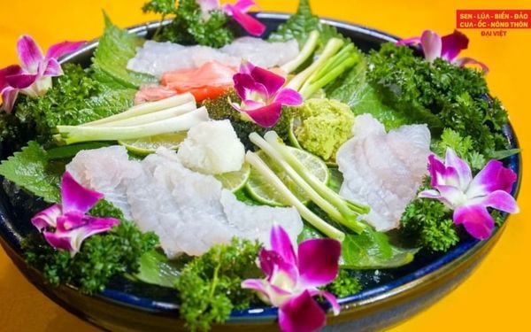 Cá mó xanh ở Lúa Đại Việt tươi sống