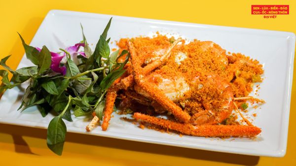 Tôm càng xanh rang muối Hồng Kông