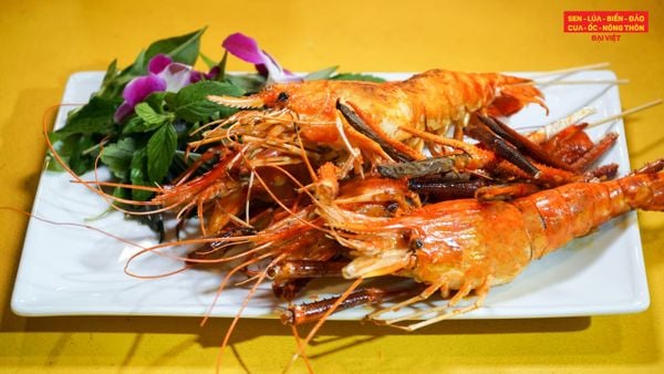 Tôm càng nướng muối ớt