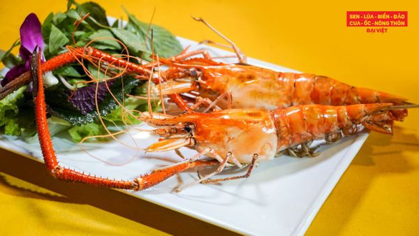 Tôm càng nướng mọi