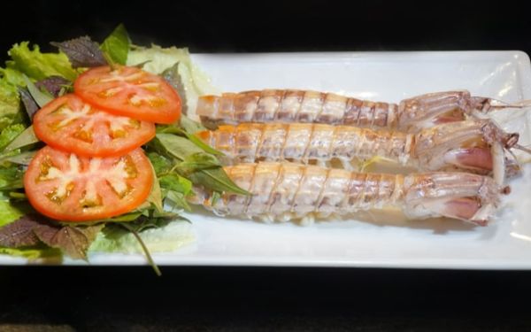 Tôm tích hấp tại Lúa Đại Việt