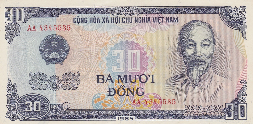 Tiền giấy mệnh giá 30 đồng bất chấp quy luật kinh tế - Chuyện kỳ thú về đồng tiền Việt Nam
