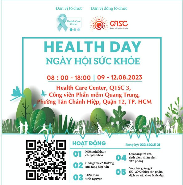 Health Day 2023 tại Công Viên Phần Mềm Quang Trung