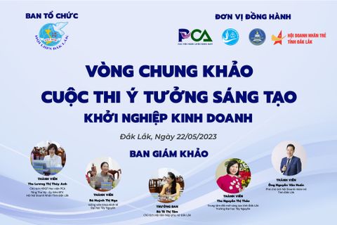 Chung kết lần 1 cuộc thi “ý tưởng sáng tạo khởi nghiệp, kinh doanh” của phụ nữ Đắk Lắk năm 2023