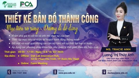 Khóa học Thiết kế bản đồ thành công 2025 – K02
