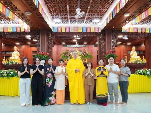 Chương trình “Lễ Cầu nguyện – Tiếp sức Mùa thi 2025” tại Chùa Sắc Tứ Khải Đoan
