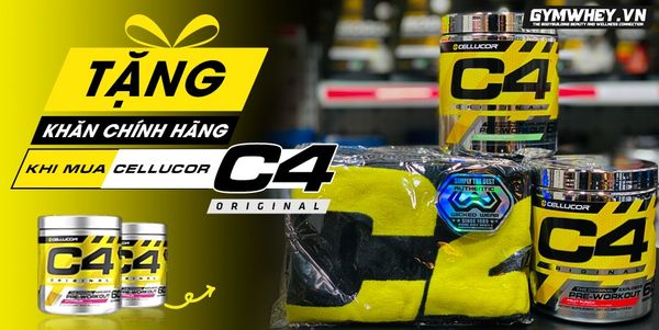 SĂN NGAY QUÀ XỊN KHI MUA C4 PRE-WORKOUT