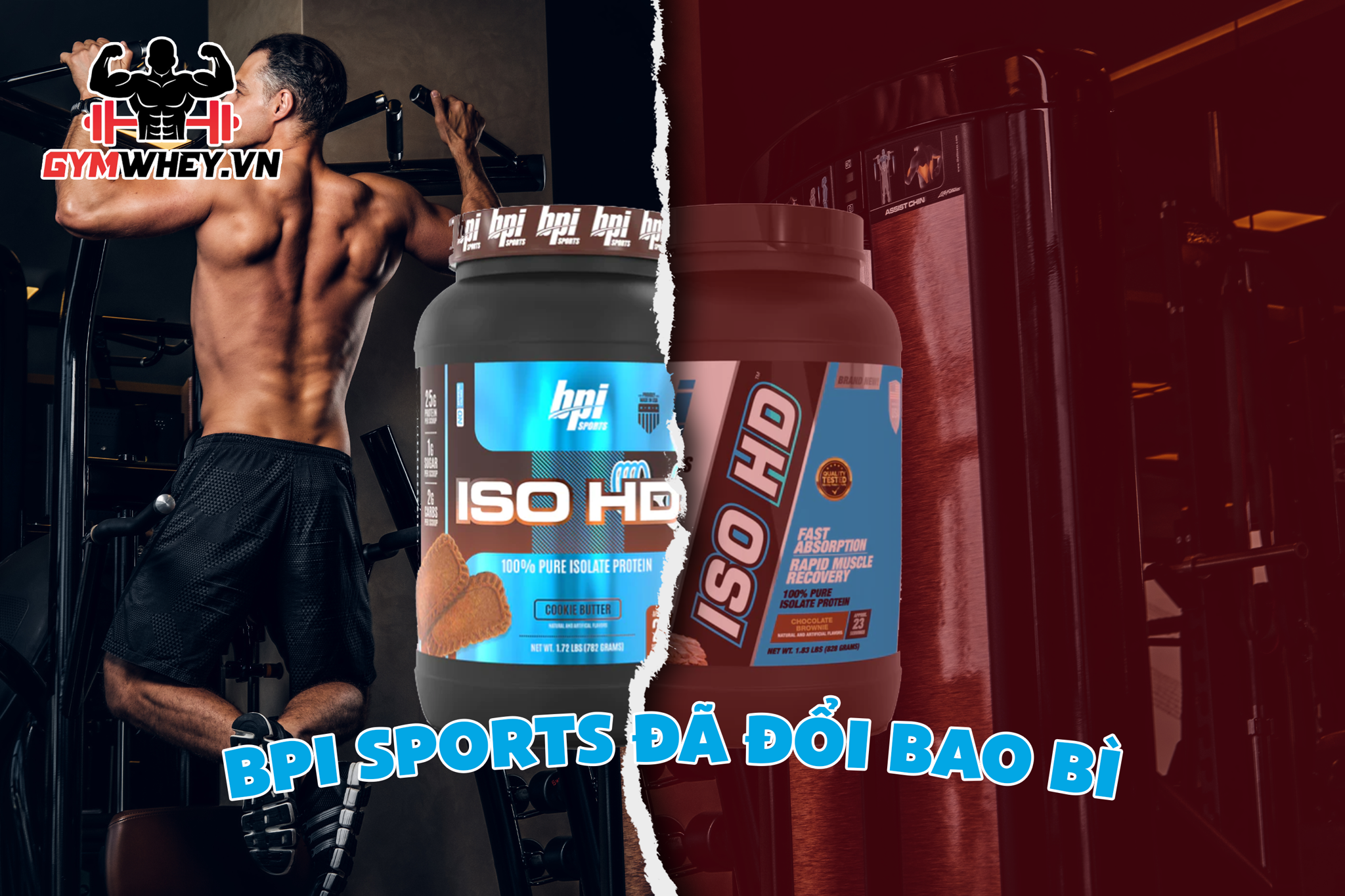 BPI Sports Đã Thay Đổi Bao Bì