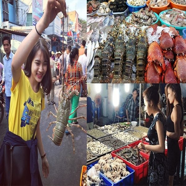 Chợ hải sản Vũng Tàu – Kinh nghiệm đi mua hải sản ngon