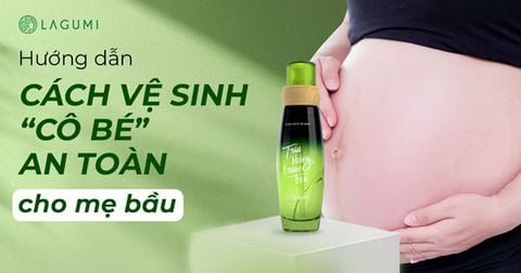 Hướng Dẫn Vệ Sinh Vùng Kín An Toàn Cho Mẹ Bầu Với Lagumi
