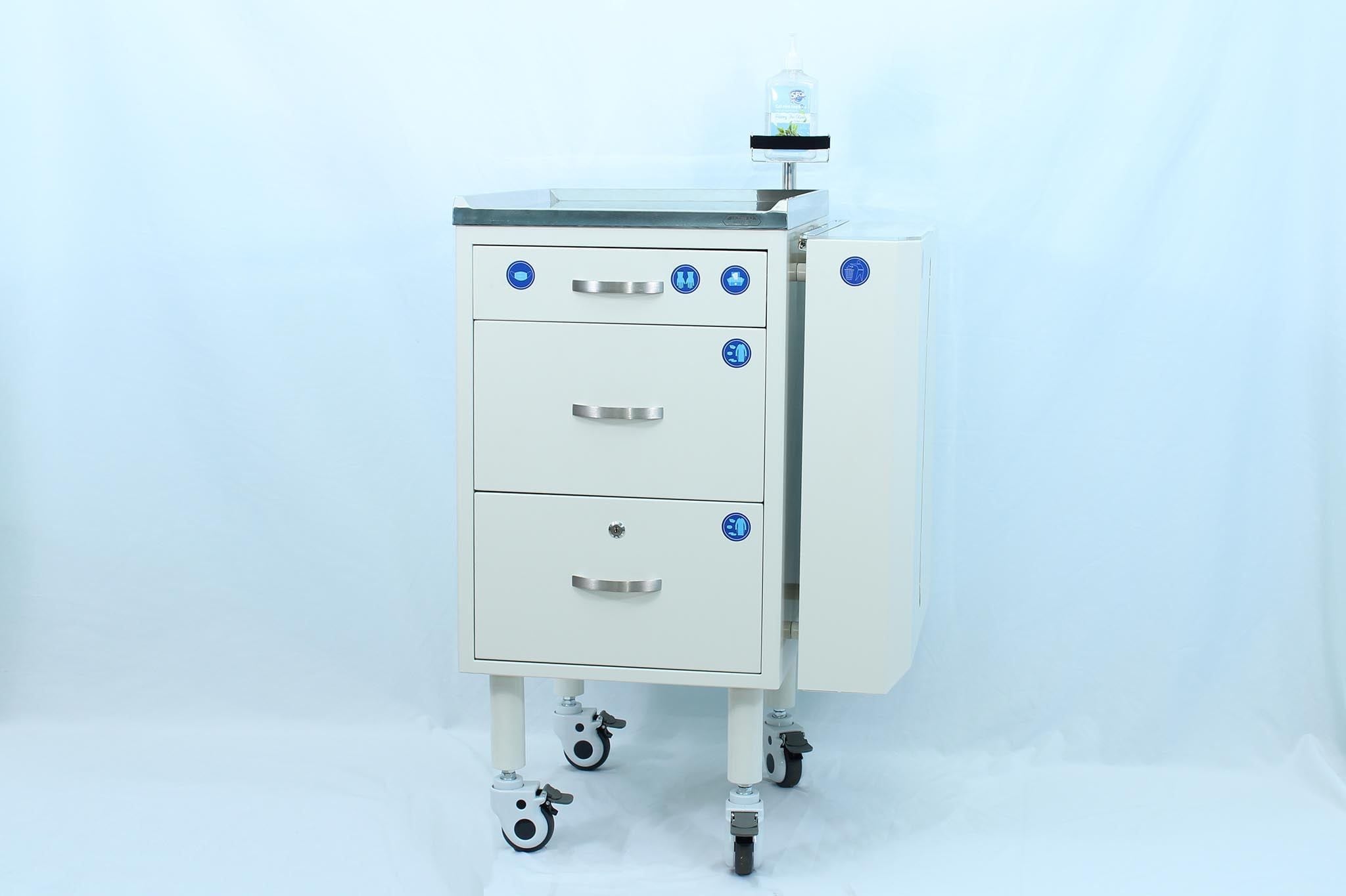Xe đẩy y dụng cụ đa kháng