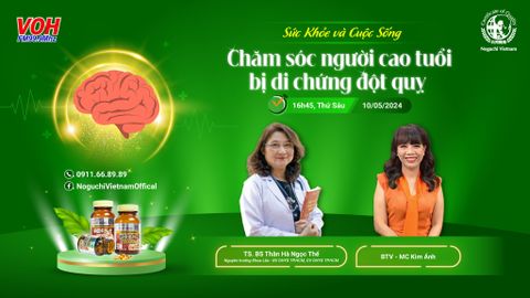 VOH 28: CHĂM SÓC NGƯỜI CAO TUỔI BỊ DI CHỨNG ĐỘT QUỴ