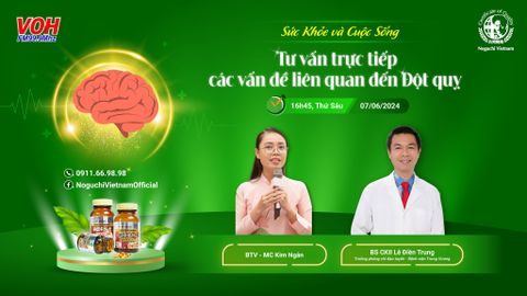 VOH 32: Tư vấn trực tiếp về vấn đề Đột Quỵ