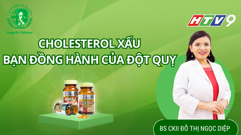 HTV9: Cholesterol xấu - Bạn đồng hành của đột quỵ