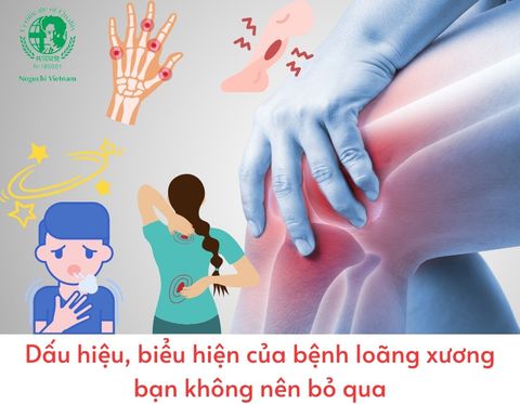 Dấu hiệu, biểu hiện của bệnh loãng xương bạn không nên bỏ qua