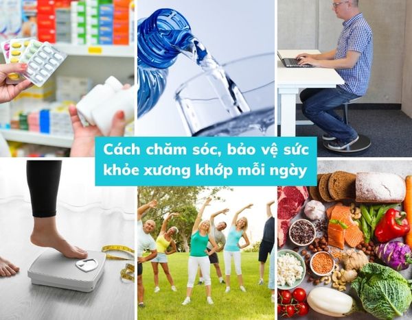 Cách chăm sóc, bảo vệ sức khỏe xương khớp mỗi ngày