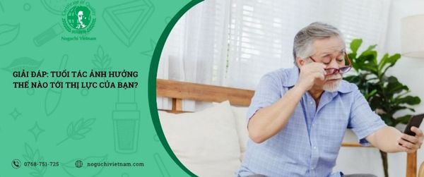 Tuổi tác ảnh hưởng thế nào tới thị lực