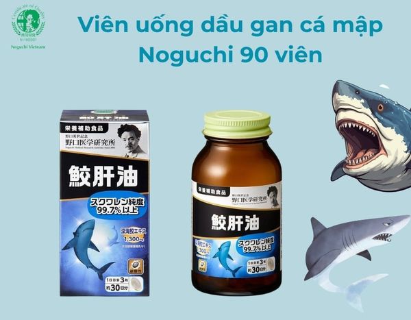 viên uống dầu gan cá mập Noguchi 90 viên