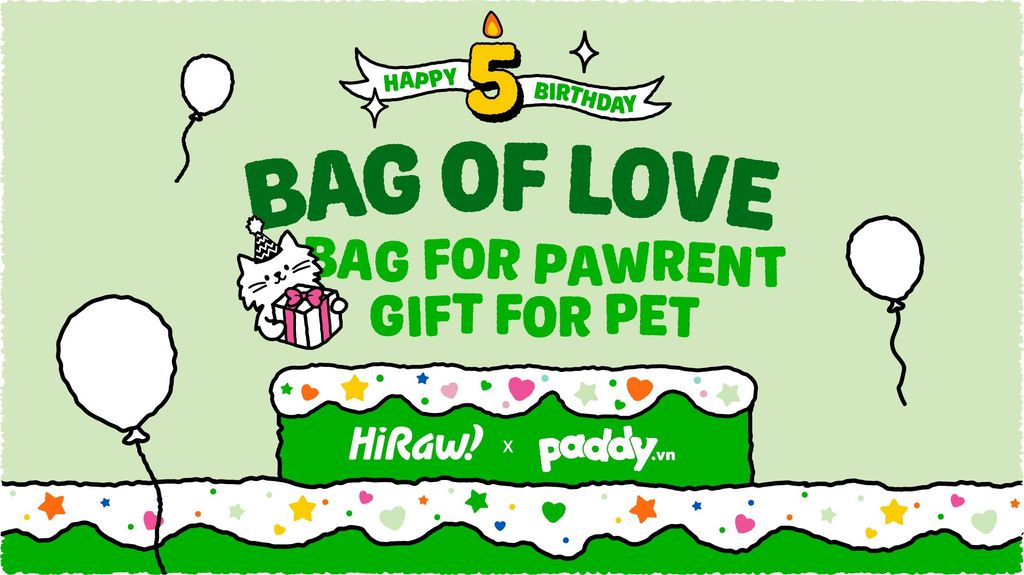 RECEIVE A BAG OF LOVE TO CELEBRATE HI RAW!'S BIRTHDAY!